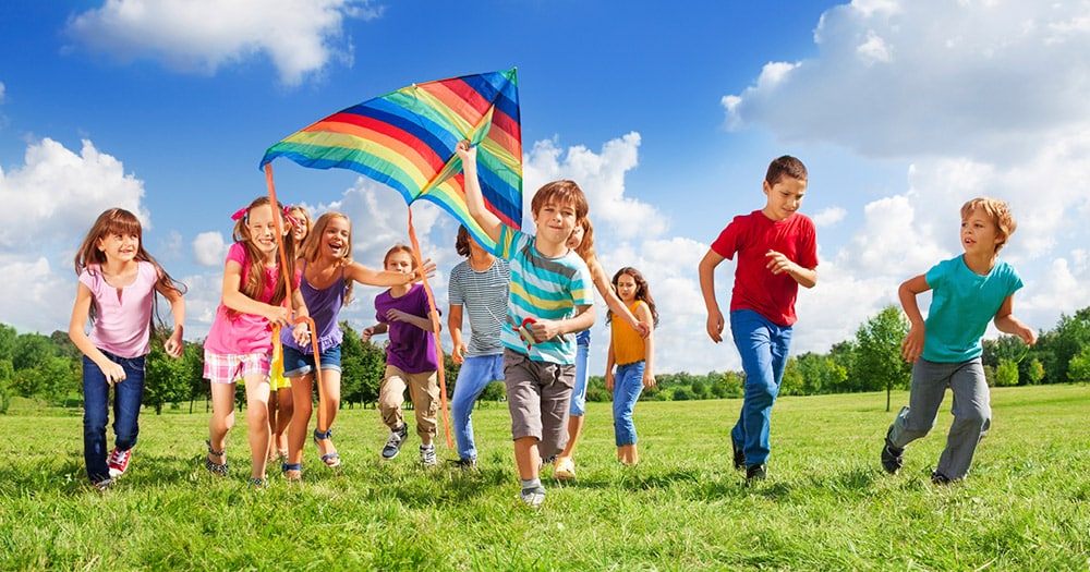 Children playing