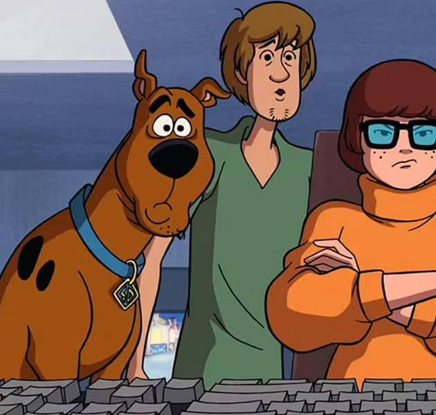 Scooby Doo with Shaggy and co